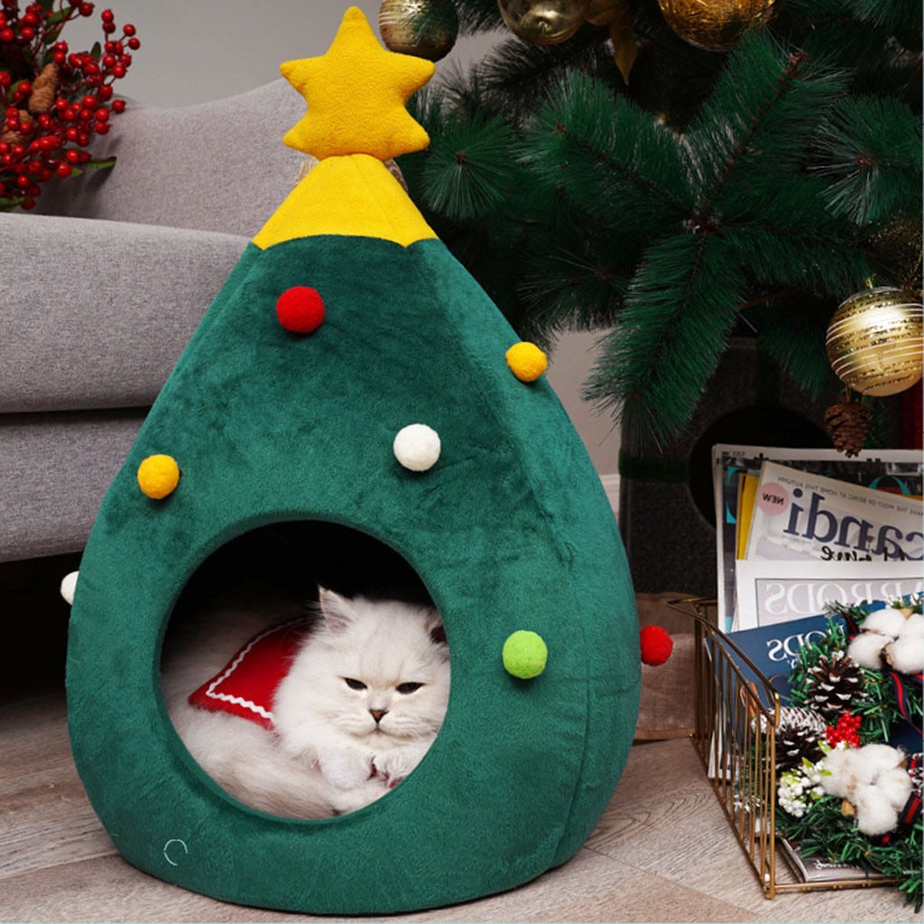 😻Christmas Cat Bed😻